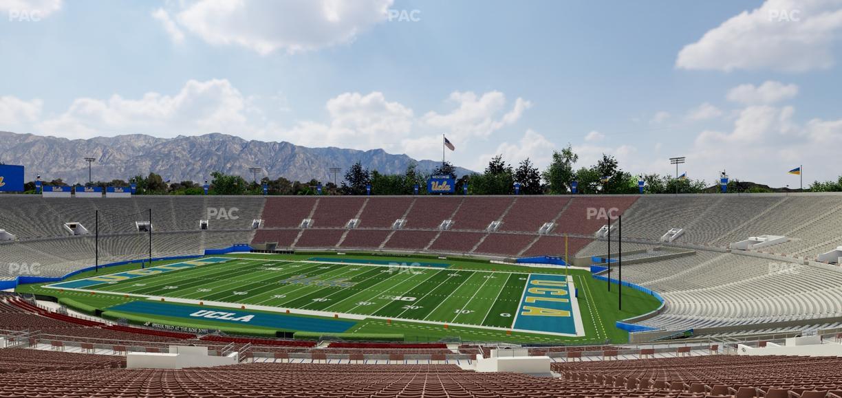 Rose Bowl Stadium - Section Upper 21 L Seat View