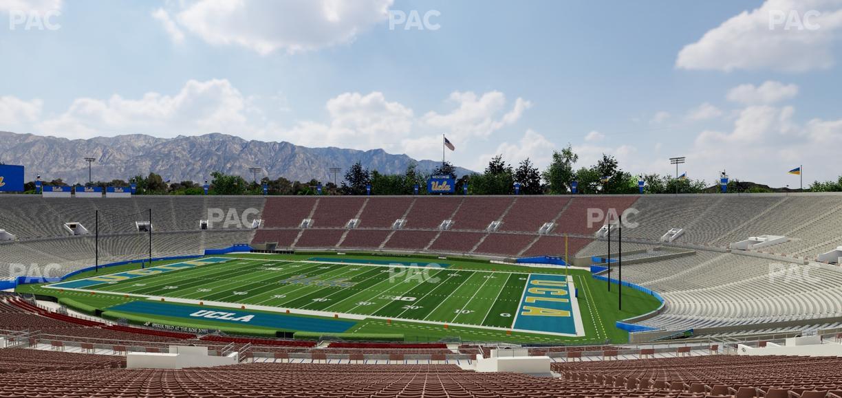 Rose Bowl Stadium - Section Upper 21 L Seat View