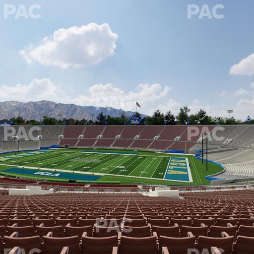 Rose Bowl Stadium - Section Upper 21 L Seat View