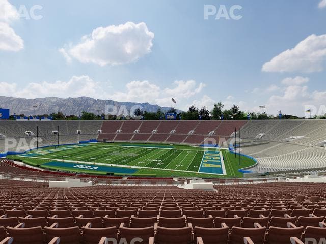 Rose Bowl Stadium - Section Upper 21 L Seat View