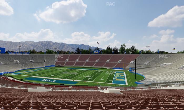 Rose Bowl Stadium - Section Upper 21 L Seat View