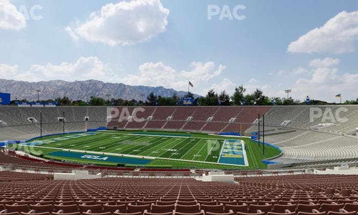 Rose Bowl Stadium - Section Upper 21 L Seat View