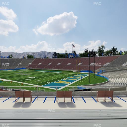 Rose Bowl Stadium - Section Upper 22 H Seat View