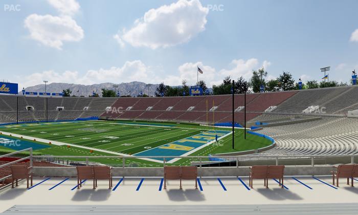 Rose Bowl Stadium - Section Upper 22 H Seat View