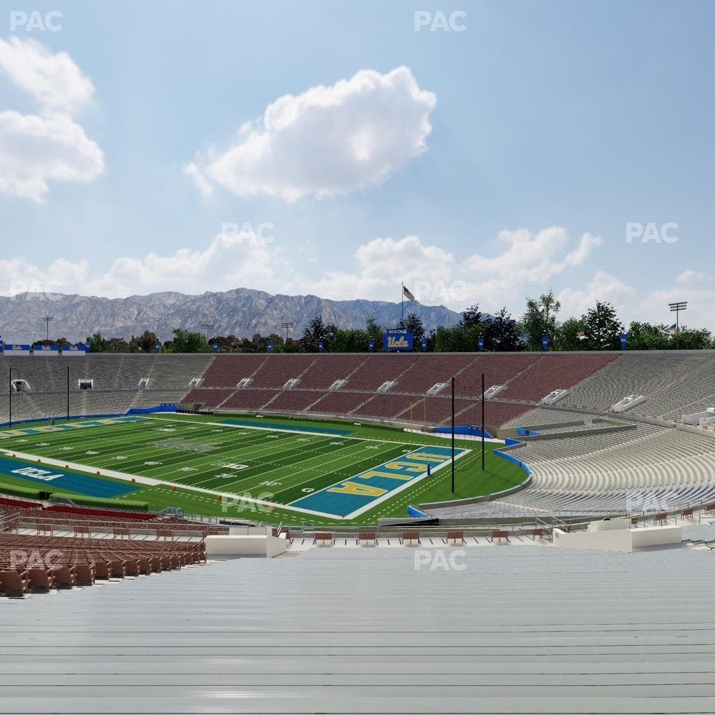 Rose Bowl Stadium - Section Upper 22 H Seat View
