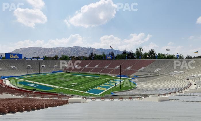 Rose Bowl Stadium - Section Upper 22 H Seat View