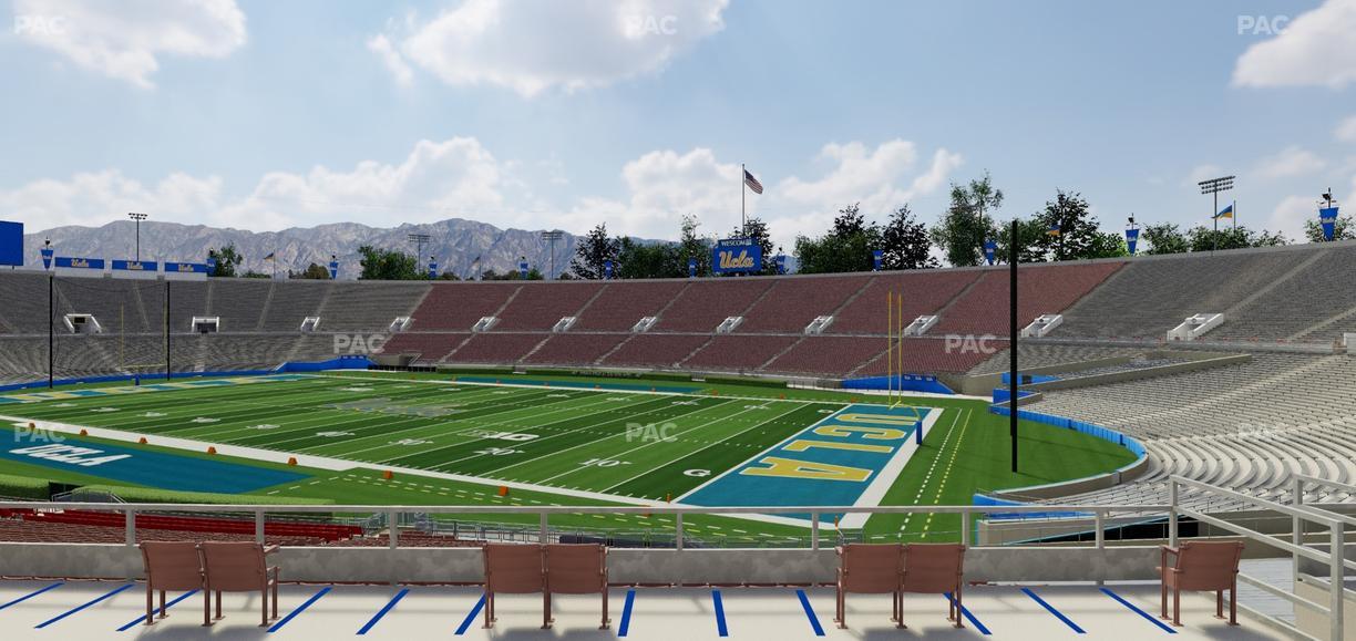 Rose Bowl Stadium - Section Upper 22 L Seat View