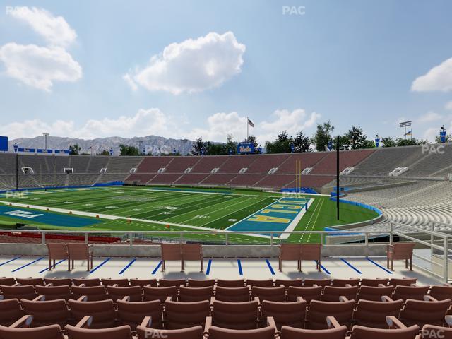 Rose Bowl Stadium - Section Upper 22 L Seat View