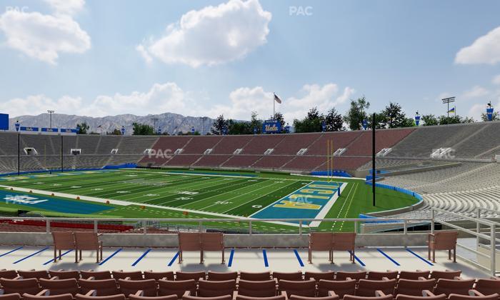 Rose Bowl Stadium - Section Upper 22 L Seat View