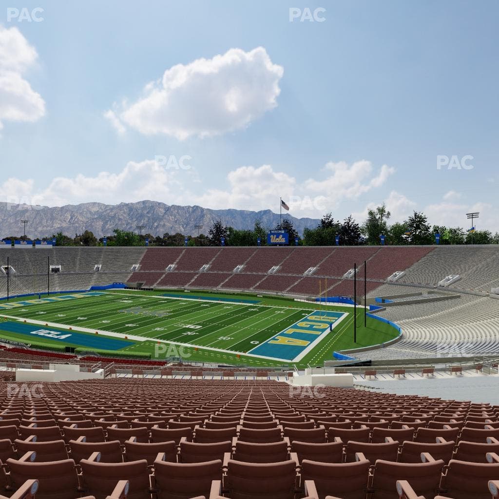 Rose Bowl Stadium - Section Upper 22 L Seat View