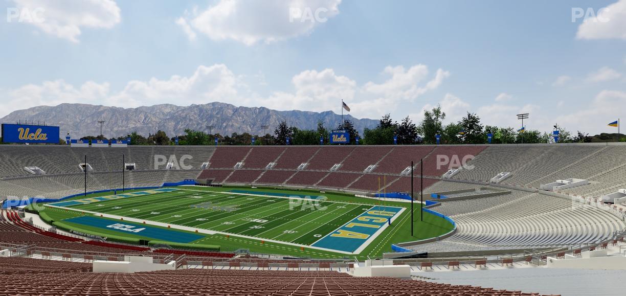 Rose Bowl Stadium - Section Upper 22 L Seat View