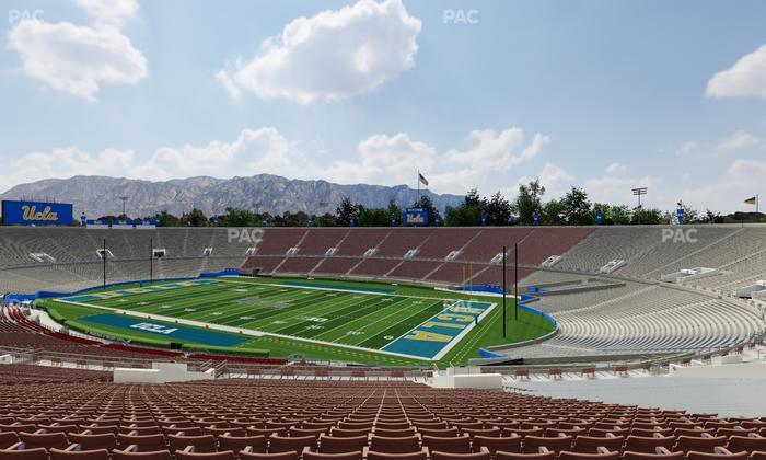 Rose Bowl Stadium - Section Upper 22 L Seat View