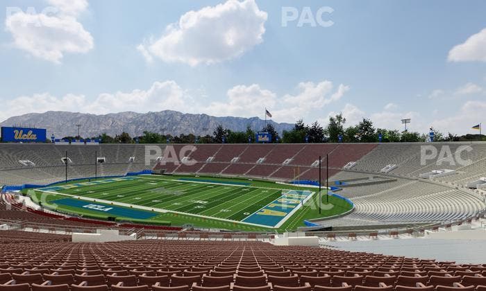 Rose Bowl Stadium - Section Upper 22 L Seat View