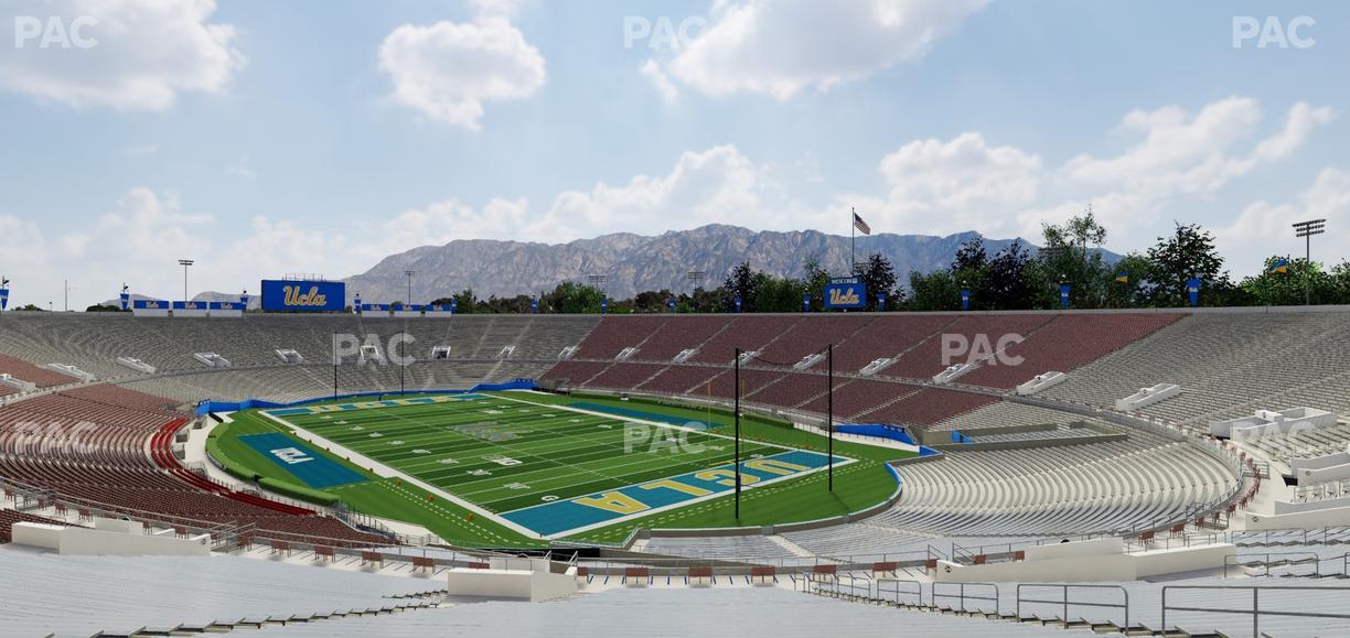 Rose Bowl Stadium - Section Upper 23 H Seat View