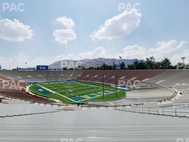 Rose Bowl Stadium - Section Upper 23 H Seat View