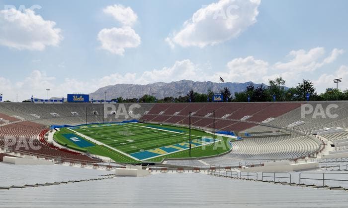 Rose Bowl Stadium - Section Upper 23 H Seat View