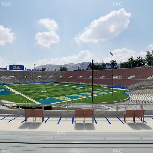 Rose Bowl Stadium - Section Upper 23 H Seat View