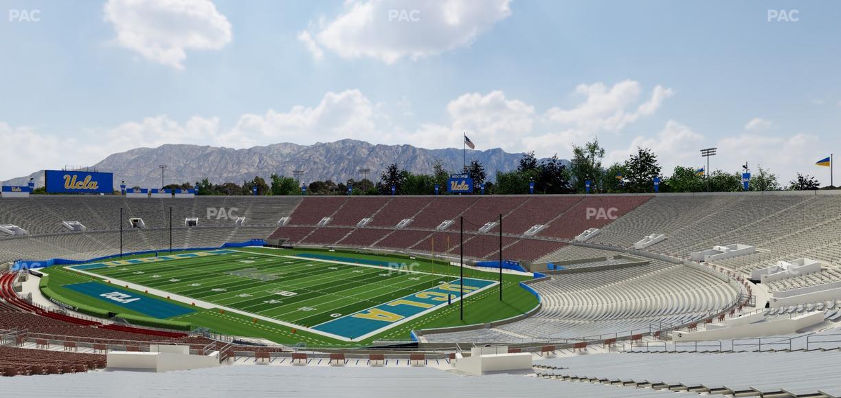 Rose Bowl Stadium - Section Upper 23 L Seat View