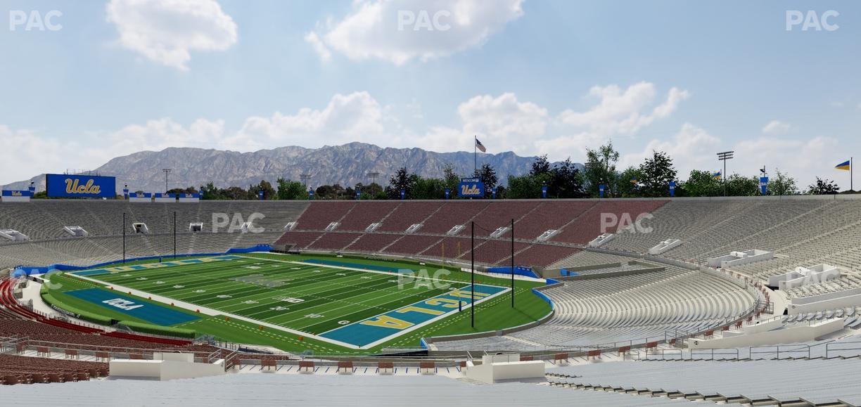 Rose Bowl Stadium - Section Upper 23 L Seat View