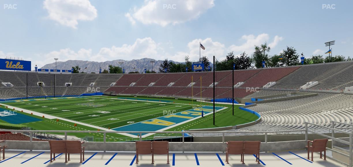 Rose Bowl Stadium - Section Upper 23 L Seat View