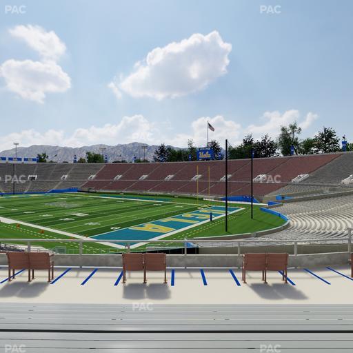 Rose Bowl Stadium - Section Upper 23 L Seat View