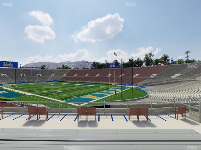 Rose Bowl Stadium - Section Upper 23 L Seat View