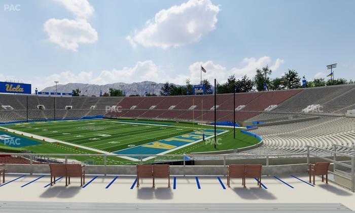 Rose Bowl Stadium - Section Upper 23 L Seat View