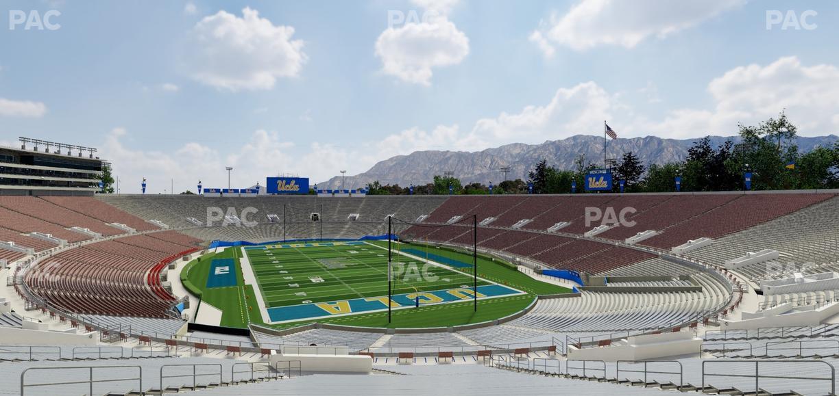 Rose Bowl Stadium - Section Upper 24 H Seat View
