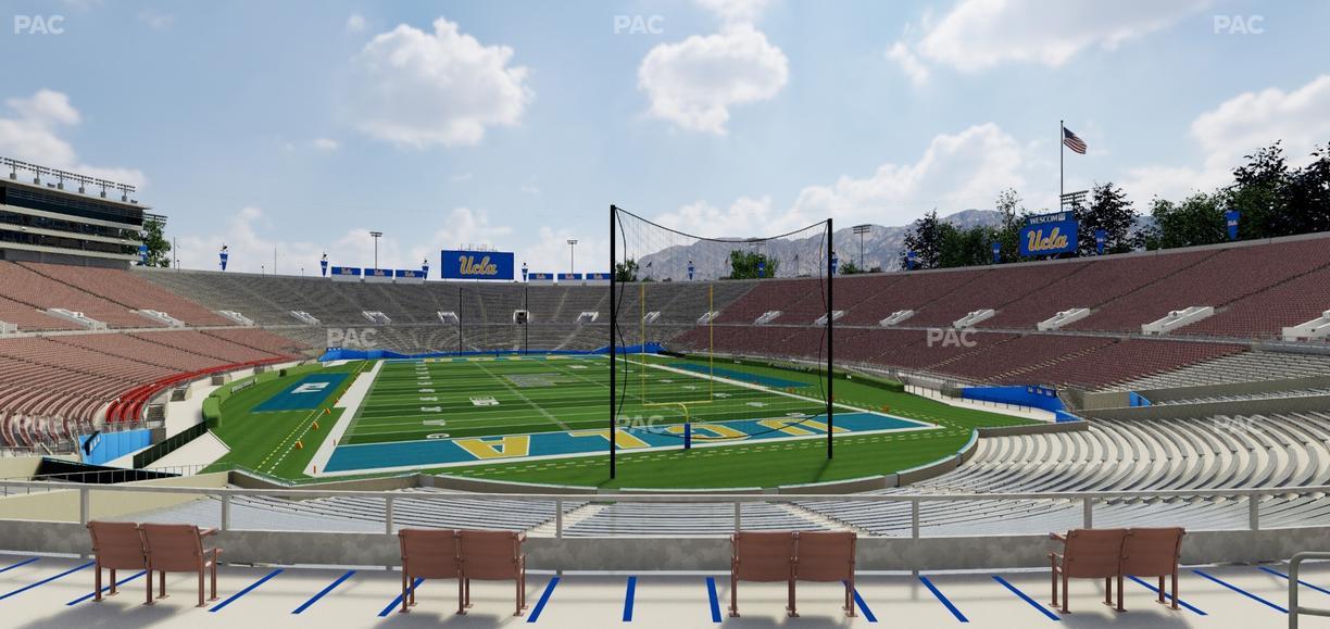 Rose Bowl Stadium - Section Upper 24 H Seat View