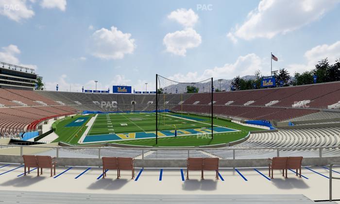 Rose Bowl Stadium - Section Upper 24 H Seat View