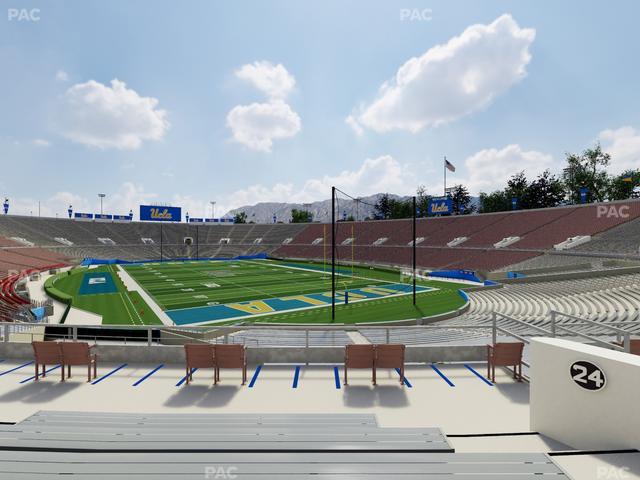 Rose Bowl Stadium - Section Upper 24 L Seat View