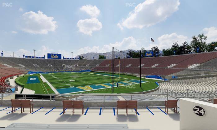 Rose Bowl Stadium - Section Upper 24 L Seat View