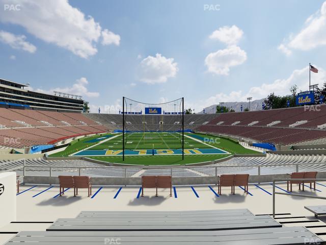 Rose Bowl Stadium - Section Upper 25 H Seat View