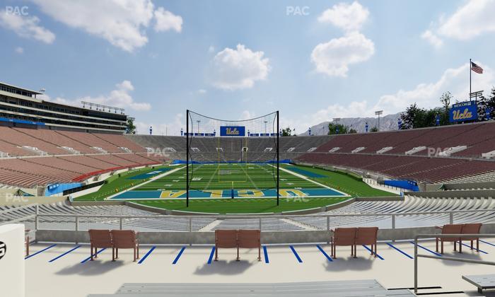 Rose Bowl Stadium - Section Upper 25 H Seat View