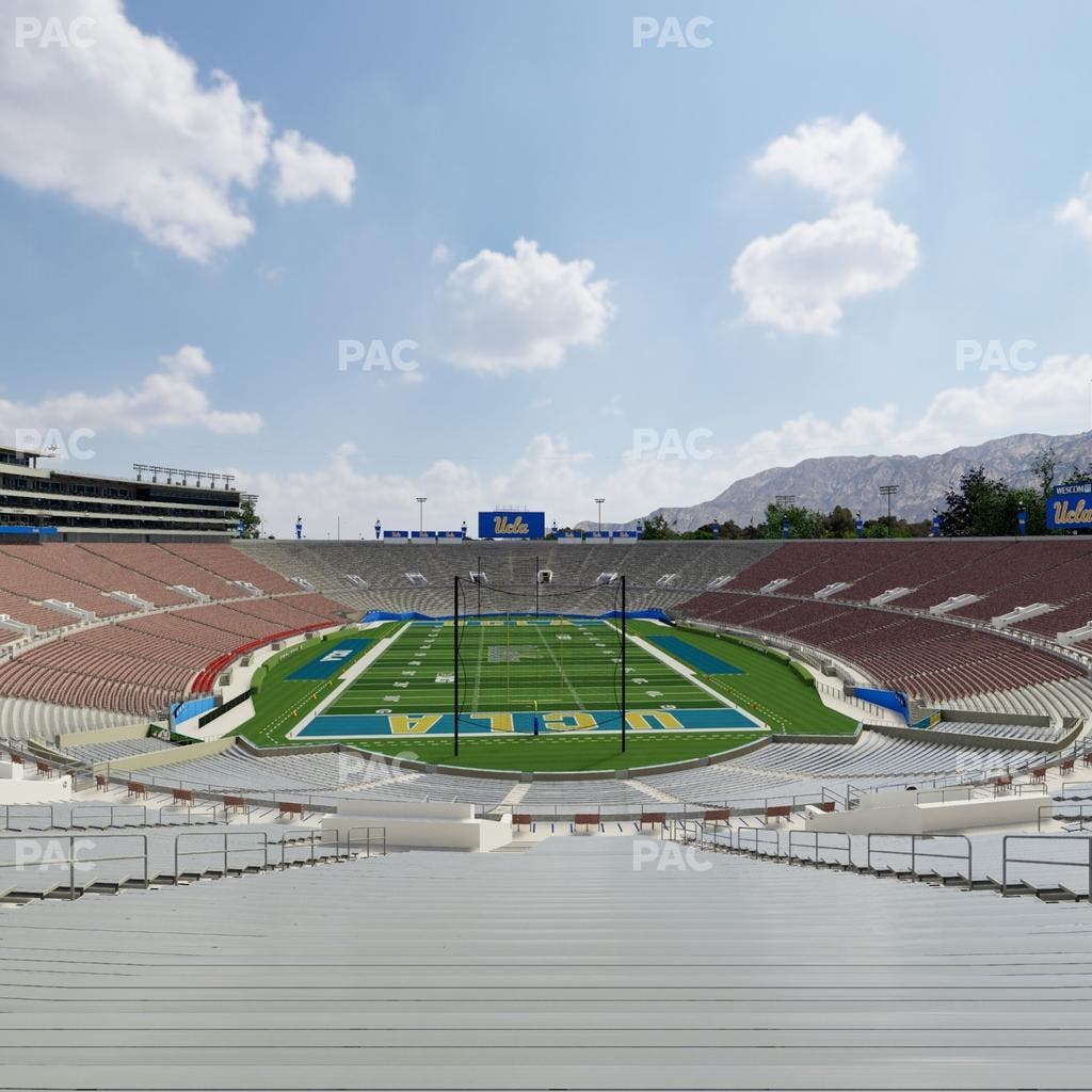 Rose Bowl Stadium - Section Upper 25 H Seat View