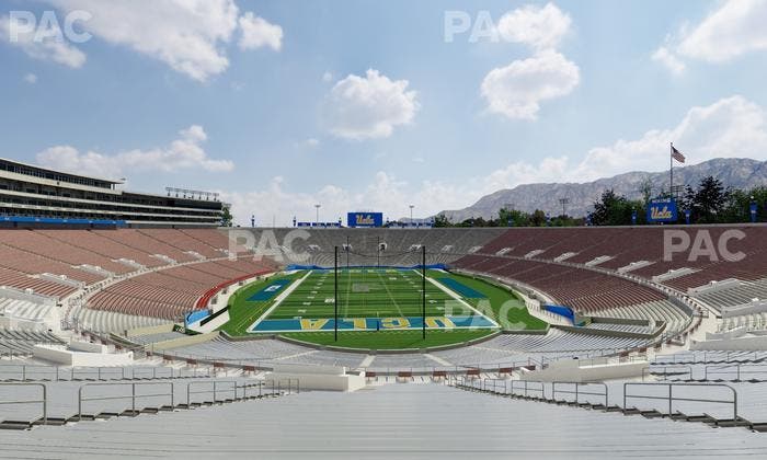 Rose Bowl Stadium - Section Upper 25 H Seat View