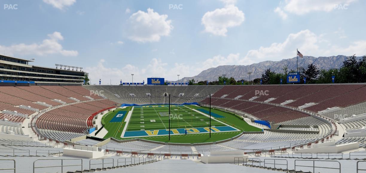 Rose Bowl Stadium - Section Upper 25 L Seat View