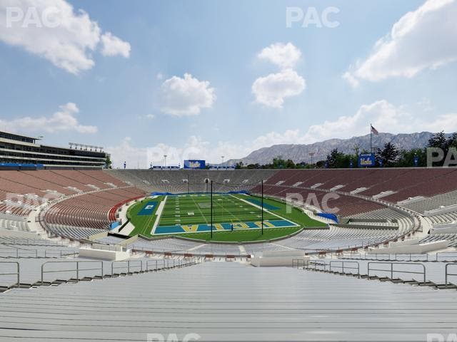 Rose Bowl Stadium - Section Upper 25 L Seat View
