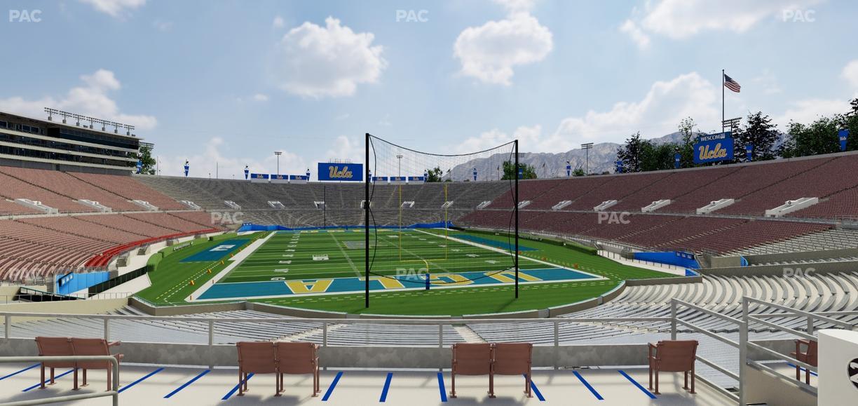 Rose Bowl Stadium - Section Upper 25 L Seat View