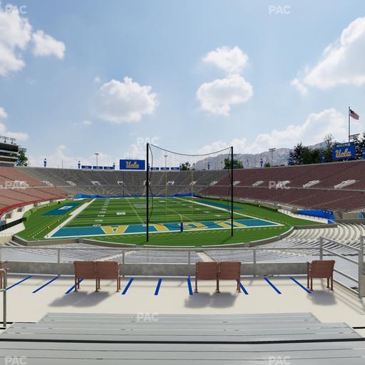 Rose Bowl Stadium - Section Upper 25 L Seat View