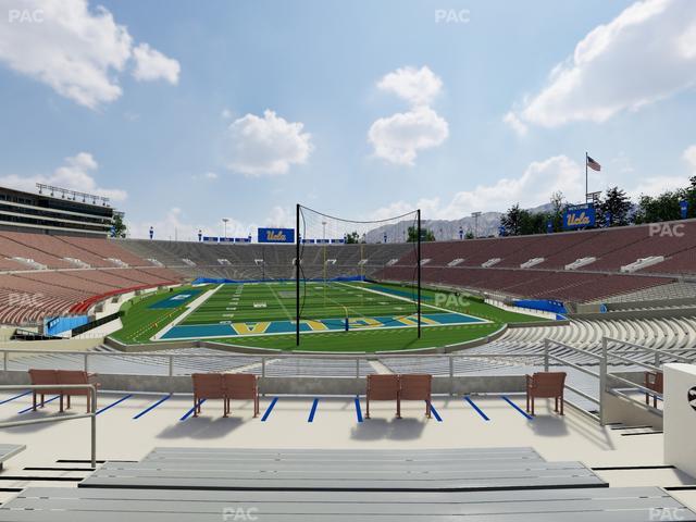Rose Bowl Stadium - Section Upper 25 L Seat View