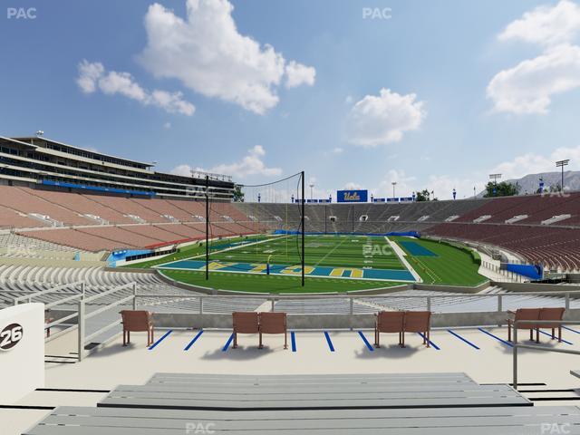 Rose Bowl Stadium - Section Upper 26 H Seat View