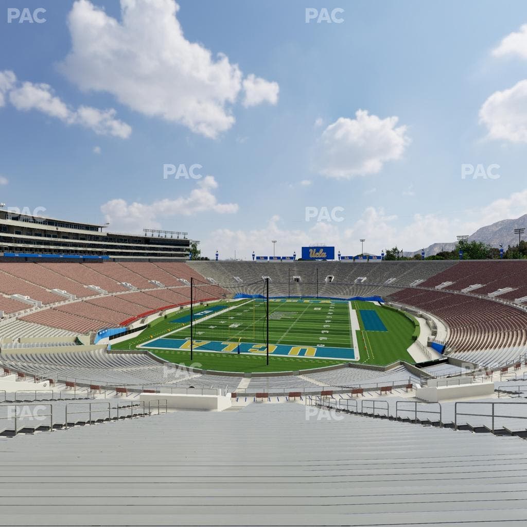 Rose Bowl Stadium - Section Upper 26 H Seat View