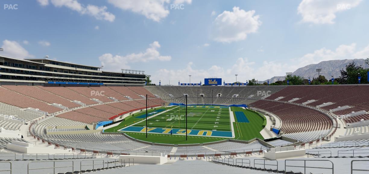 Rose Bowl Stadium - Section Upper 26 H Seat View