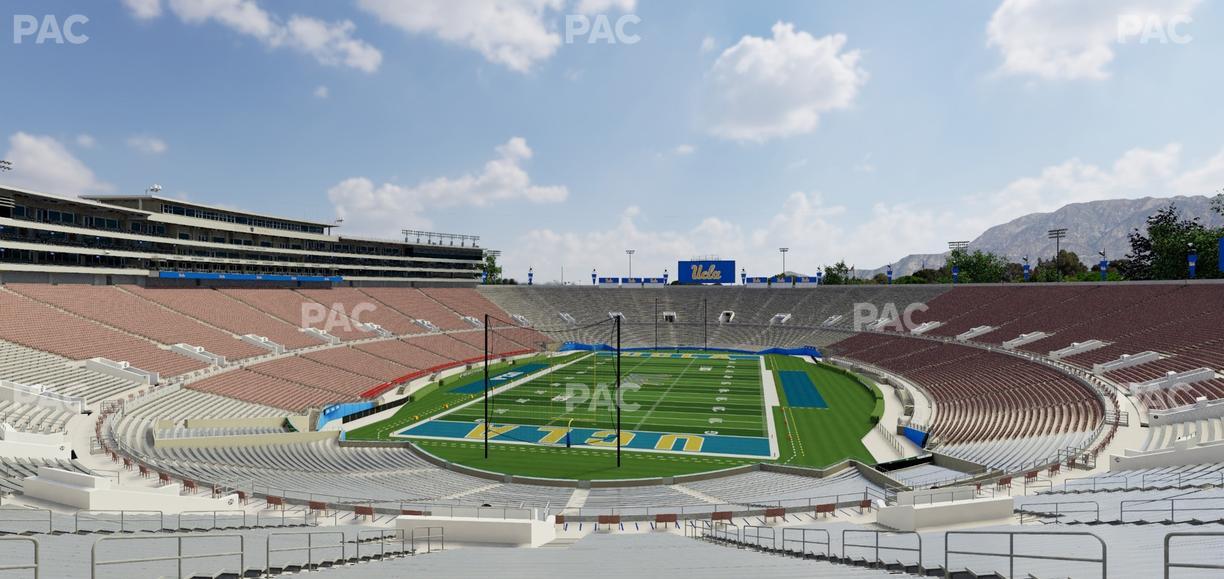 Rose Bowl Stadium - Section Upper 26 H Seat View