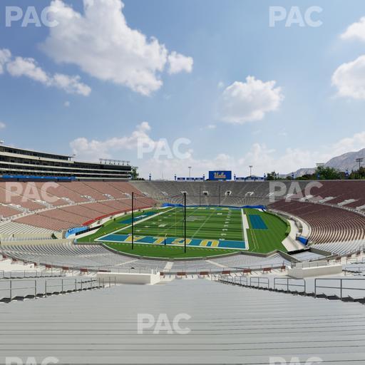 Rose Bowl Stadium - Section Upper 26 H Seat View
