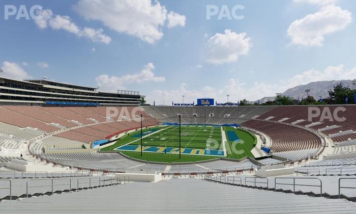 Rose Bowl Stadium - Section Upper 26 H Seat View