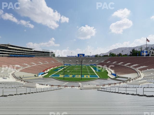 Rose Bowl Stadium - Section Upper 26 L Seat View