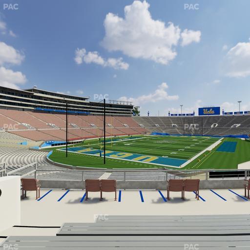 Rose Bowl Stadium - Section Upper 27 H Seat View