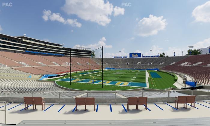 Rose Bowl Stadium - Section Upper 27 L Seat View